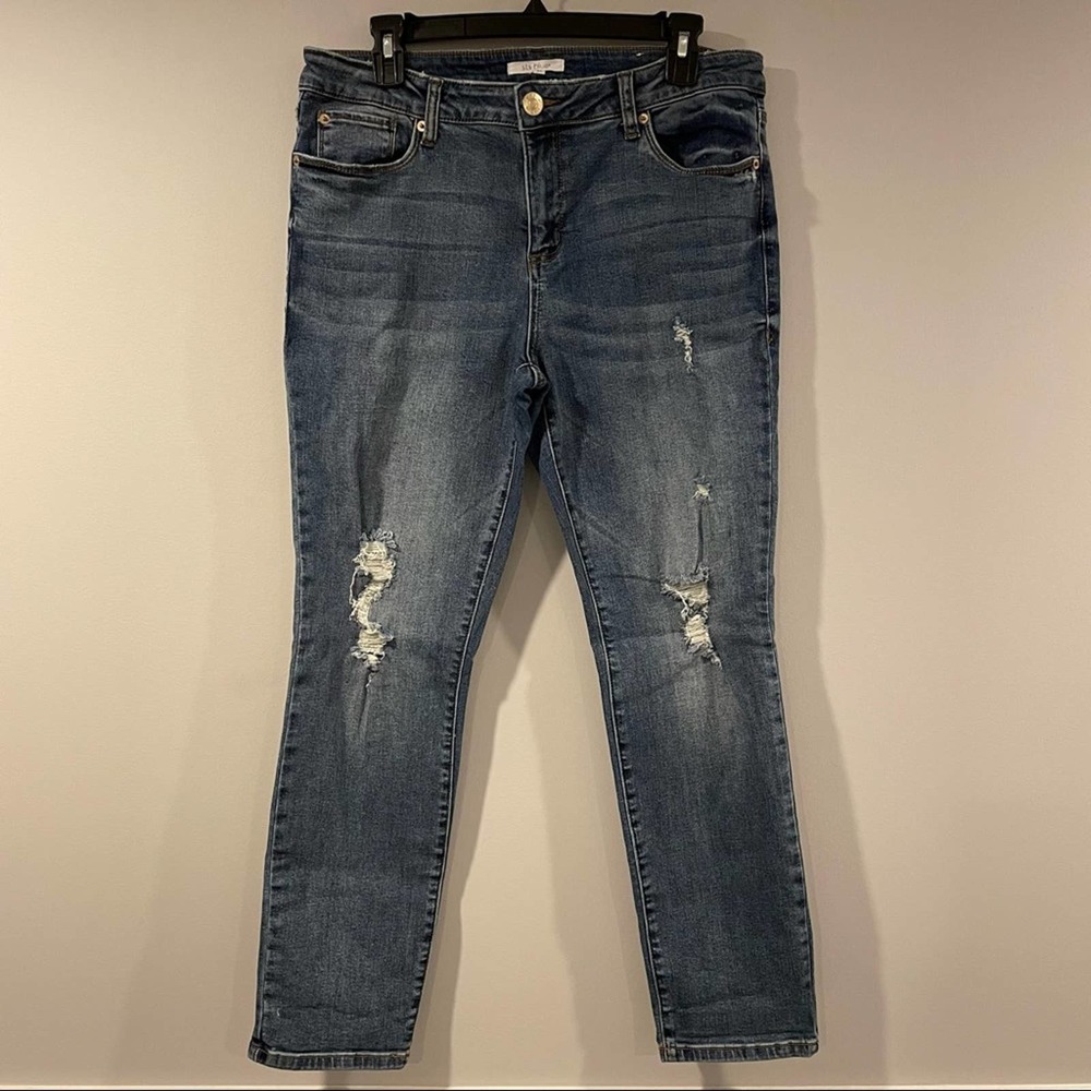 STS Blue Ankle Skinny Jeans Distressed Medium Wash Women’s 31 Nordstrom